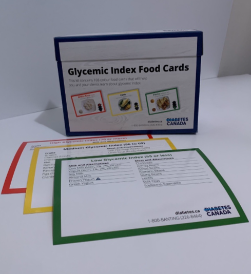 Glycemic Index Food Cards – Shop Diabetes Canada